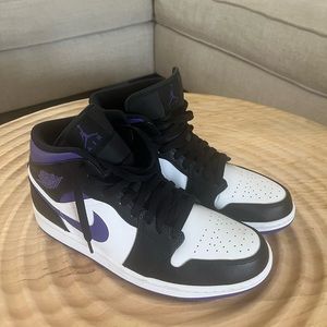 Dark Iris Jordan 1 Mids